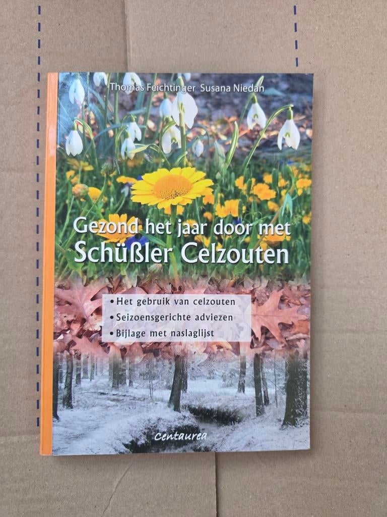 Gezond het jaar door met Schüßler Celzouten, Boeken, Ophalen of Verzenden, Zo goed als nieuw, Kruiden en Alternatief, Thomas Feichtinger, Susana Niedan