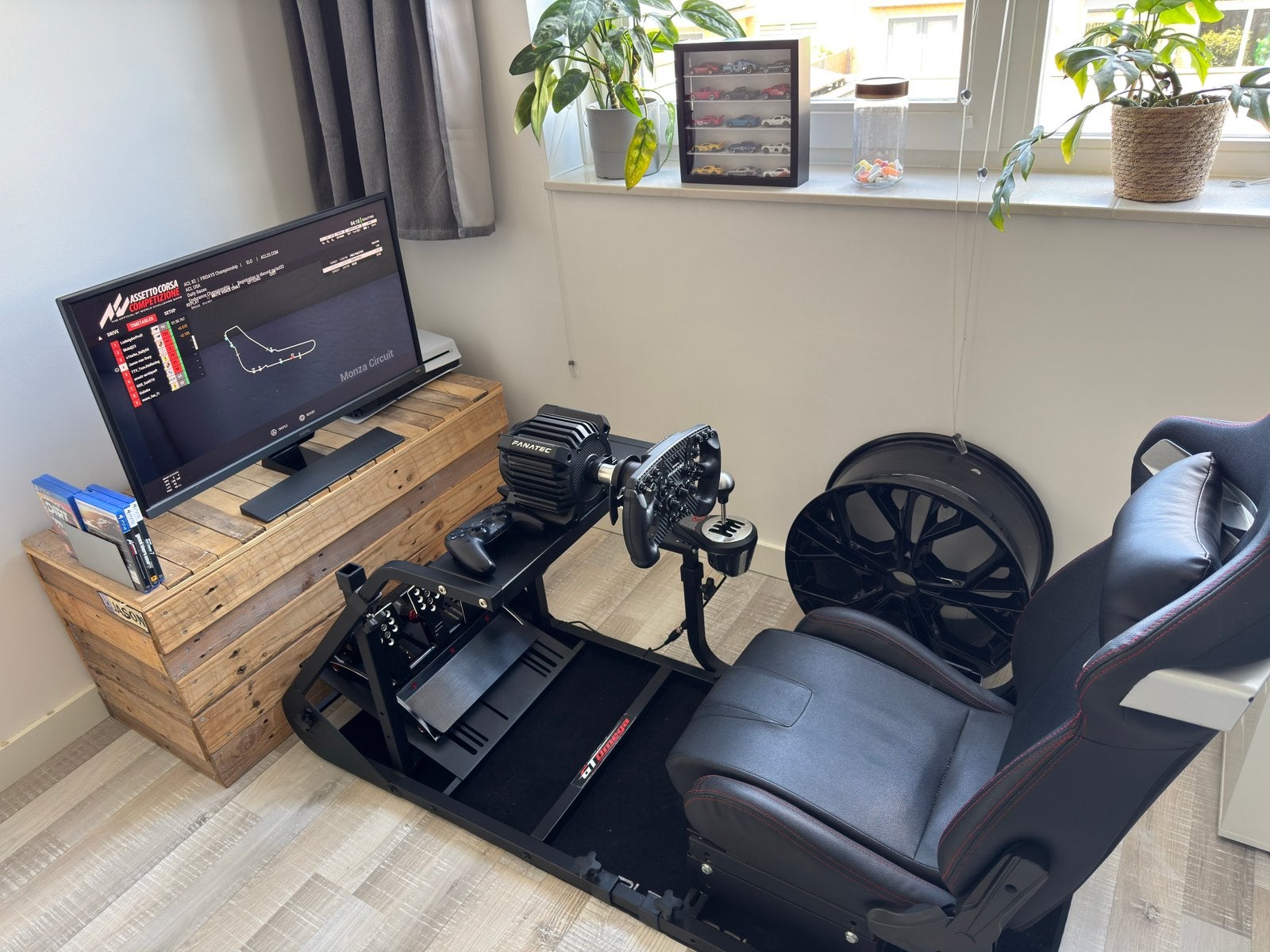 Fanatec Gran tourismo DD Pro 8NM met GT Omega Art cockpit, Ophalen of Verzenden, Zo goed als nieuw