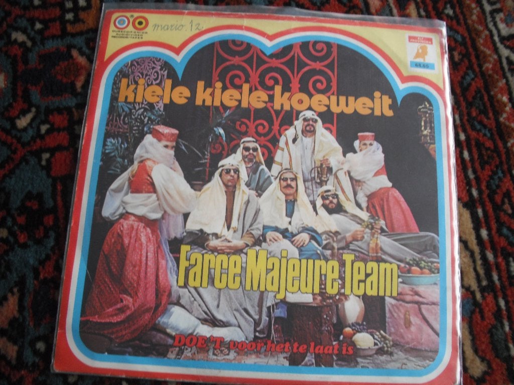 France Majeure Team - Kiele Kiele Koeweit., Ophalen of Verzenden, Zo goed als nieuw, 12 inch, Levenslied of Smartlap