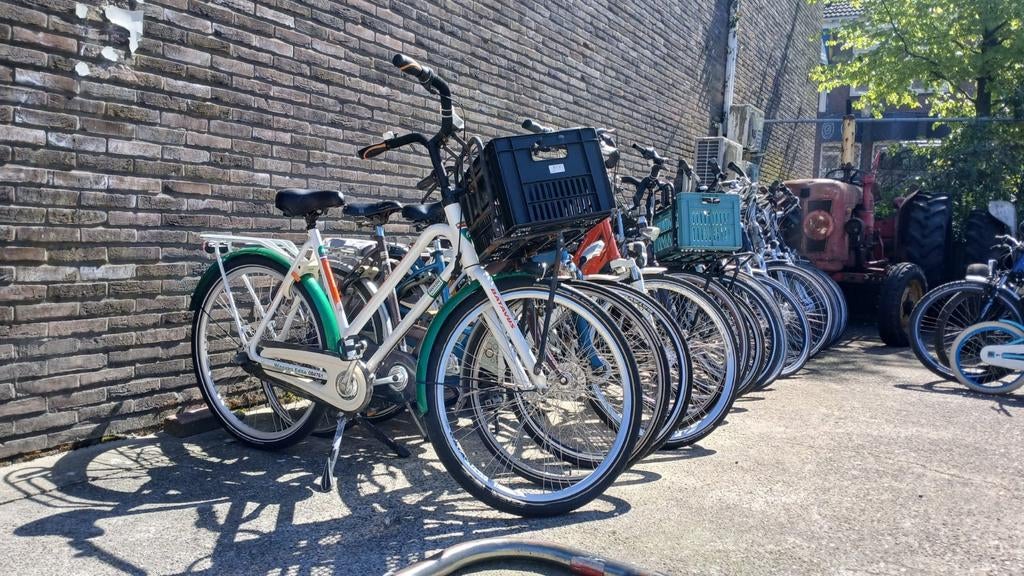 Partij fietsen opknappers. Werking onbekend!, 53 tot 56 cm, Ophalen, Gebruikt