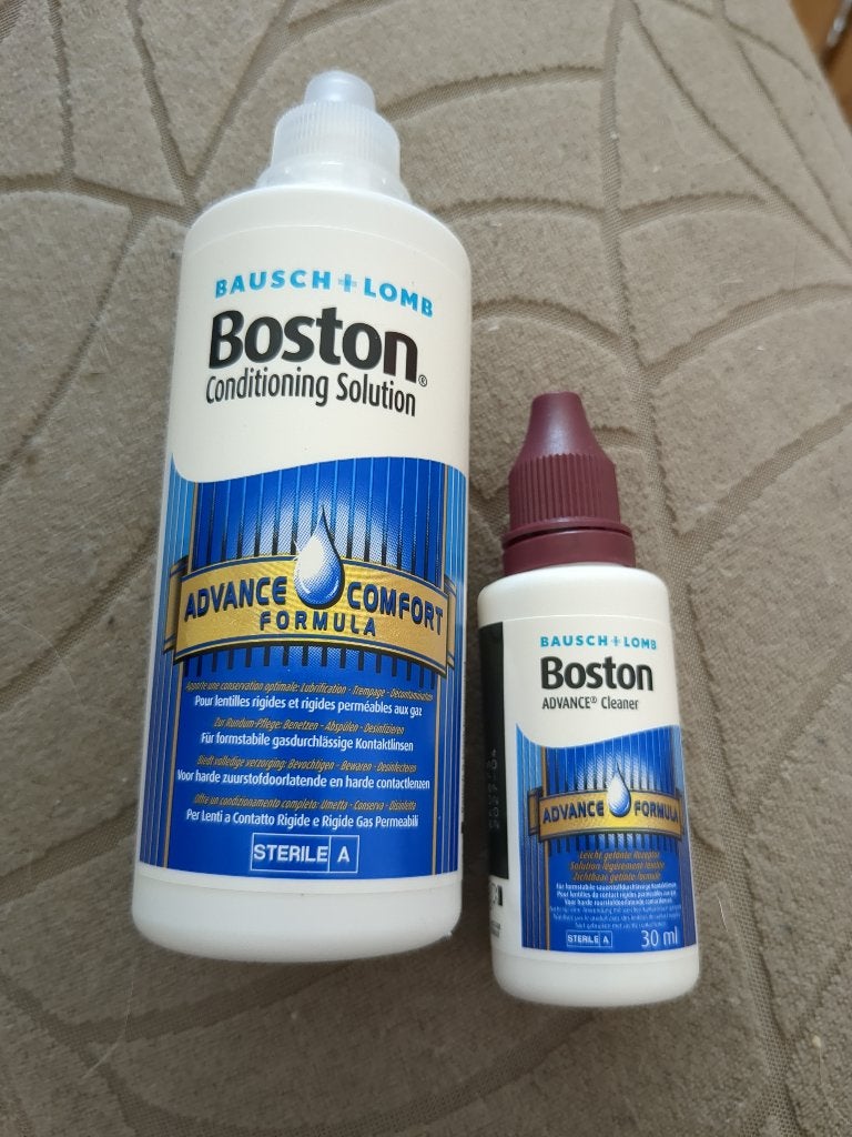 Boston lenzenvloeistof (cleaner + inzetvloeistof), Ophalen, Nieuw, Ogen