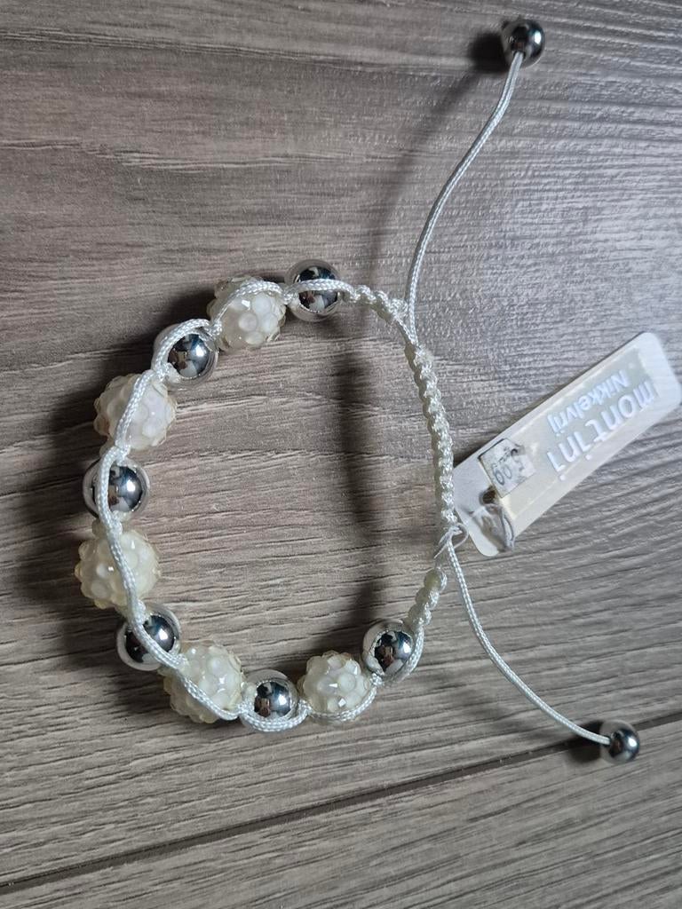 Wit kralen armbandje, Overige materialen, Wit, Nieuw, Ophalen of Verzenden