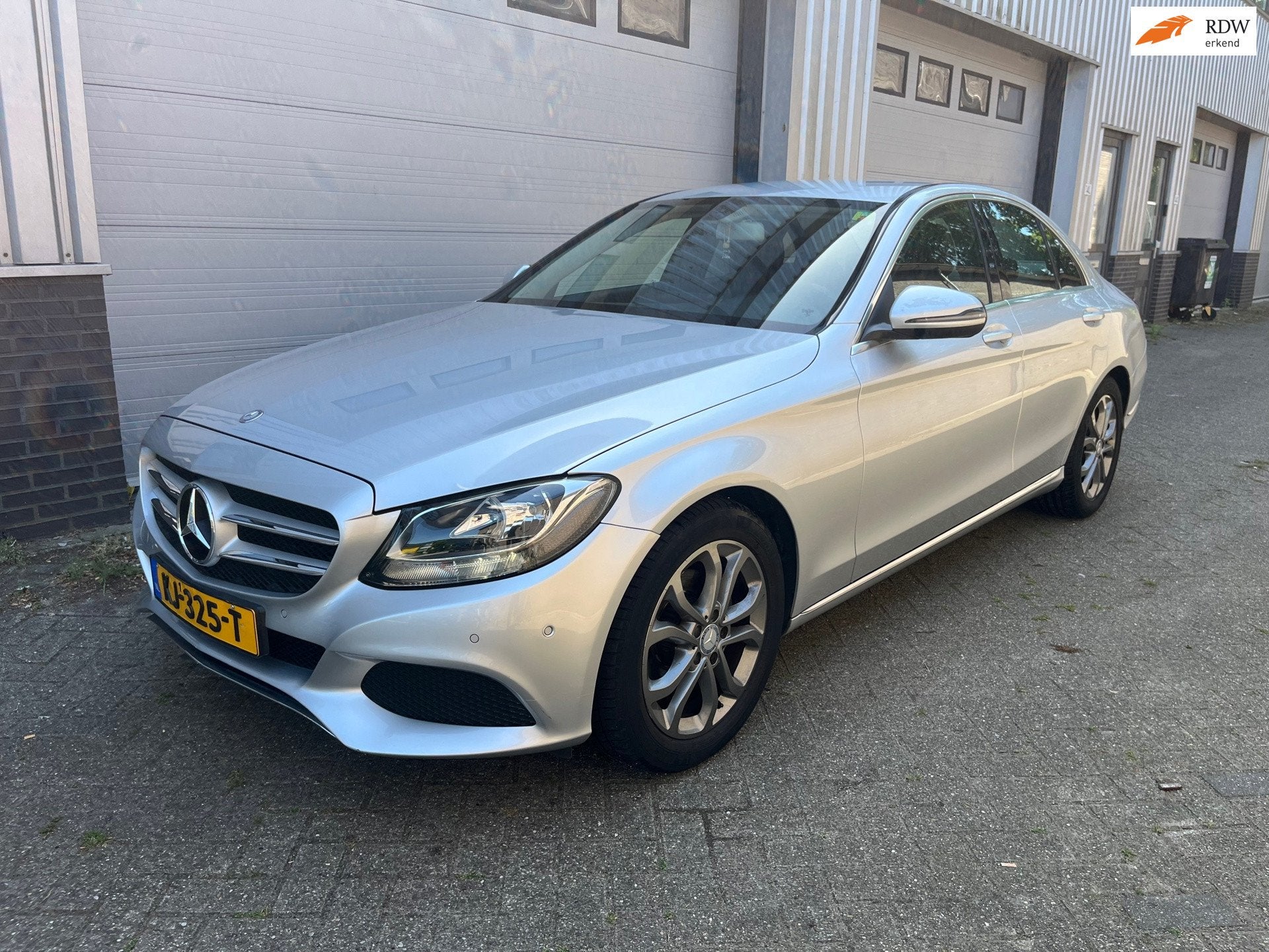Mercedes-Benz C-klasse 180 Prestige! AUTOMAAT! BOEKJES!, Automaat, Leder en Stof, 1595 cc, Bedrijf