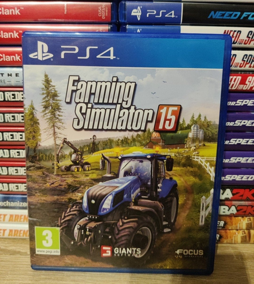 Farming simulator 15 playstation 4, 1 speler, Ophalen of Verzenden, Zo goed als nieuw, J