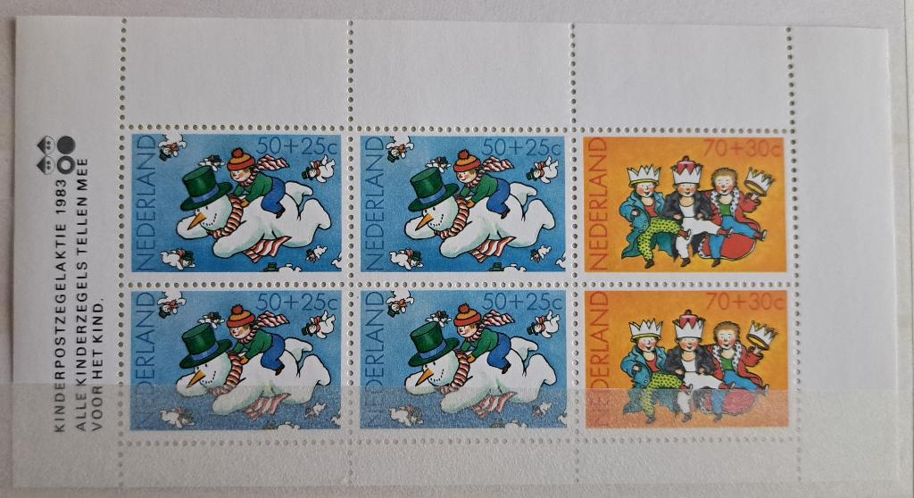 Blok KINDERPOSTZEGELS 1983, Postzegels en Munten, Postzegels | Nederland, Ophalen of Verzenden, Postfris