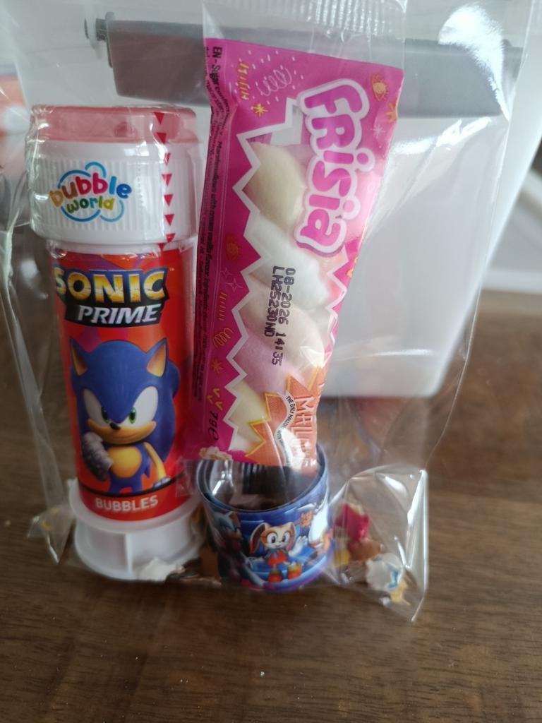 Sonic traktatie, Sonic, Verjaardag, Nieuw, Ophalen of Verzenden