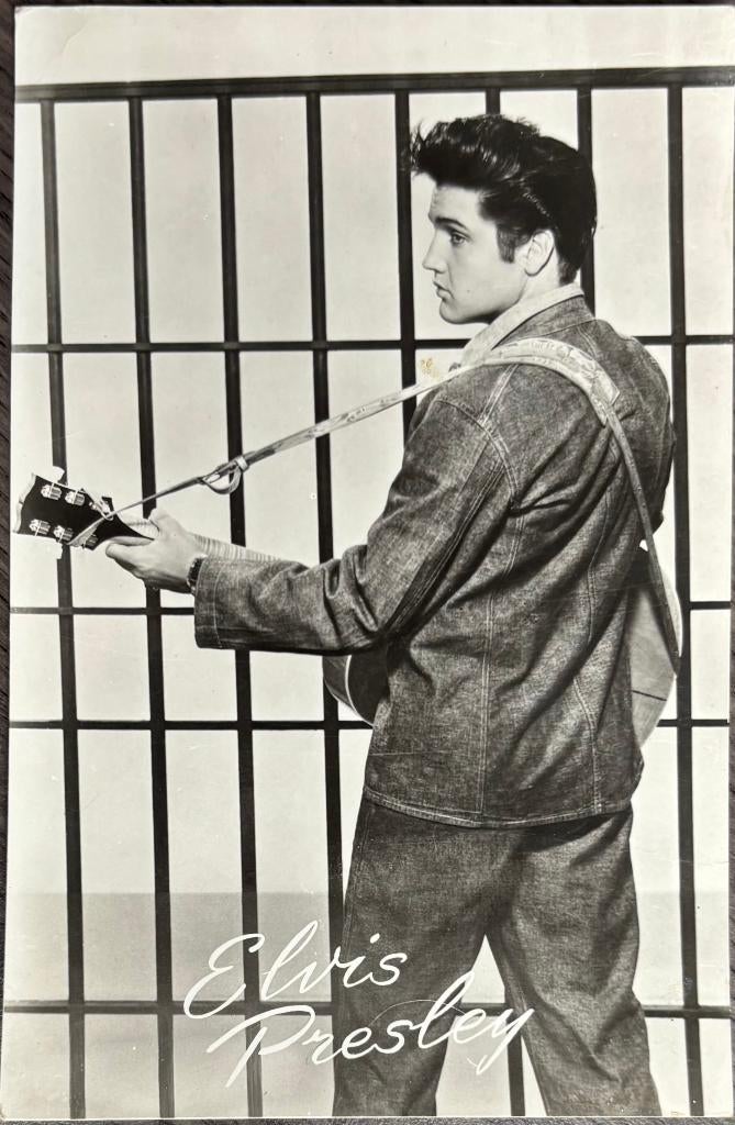 Elvis Presley - Jailhouse Rock, Verzenden, 1940 tot 1960, Ongelopen, Sterren en Beroemdheden