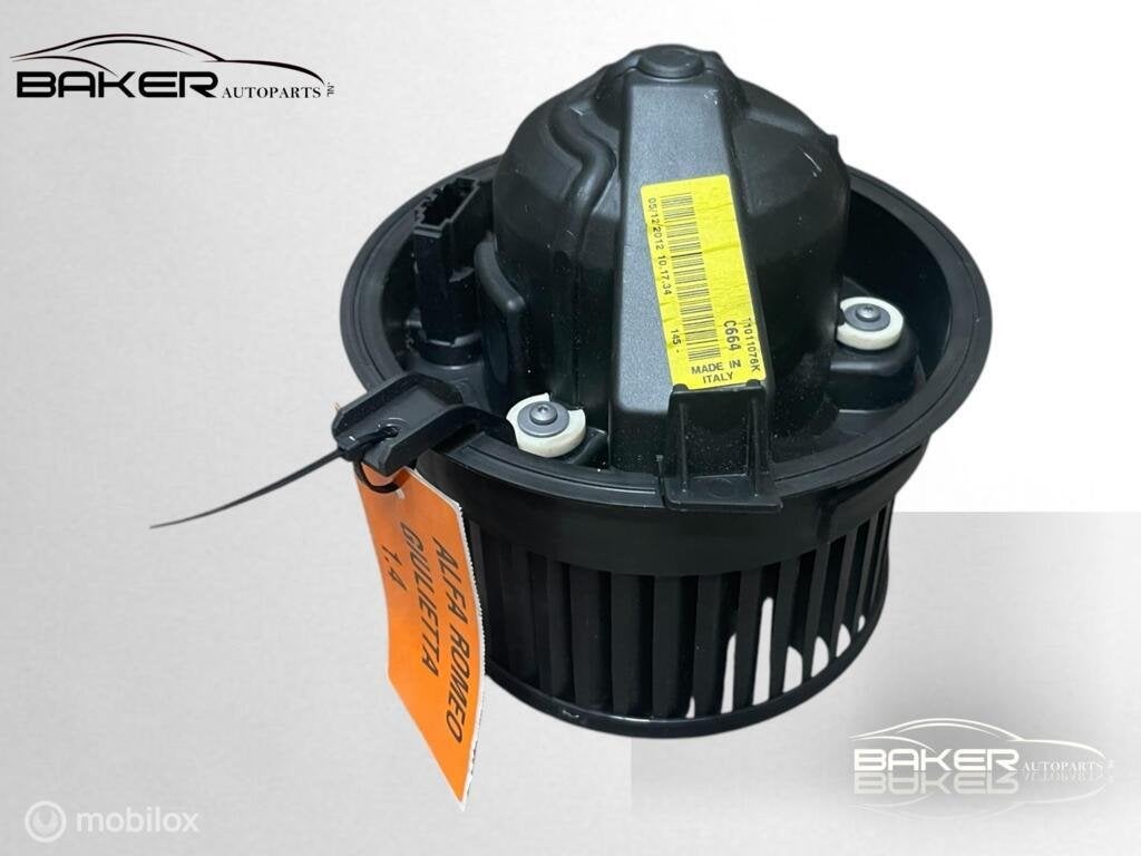 Kachel ventilatormotor Alfa Romeo Giulietta T1011076K, Gebruikt, Ophalen of Verzenden, Alfa Romeo, Alfa Romeo