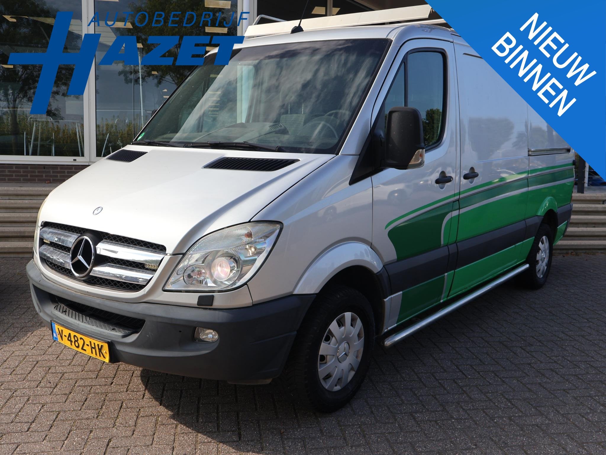 Mercedes-Benz Sprinter 319 3.0 V6 190 PK + TREKHAAK 3500 KG, Automaat, Euro 5, Gebruikt, 190 pk