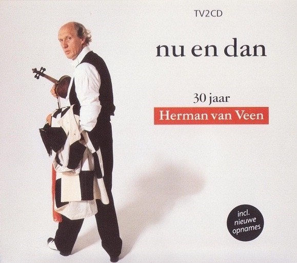 Herman van veen – nu en dan 30 jaar herman van veen 2cd, Verzenden, Zo goed als nieuw, Pop