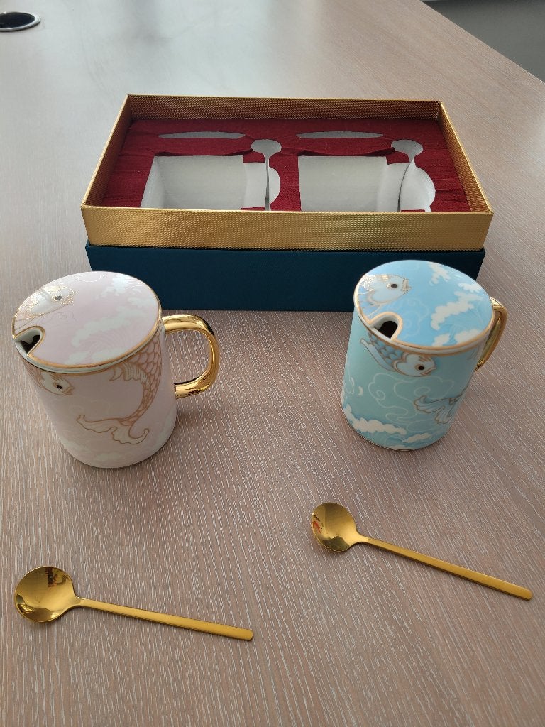 Thee mokken uit China nieuw in doos, Ophalen, Aziatisch, Nieuw, Mok