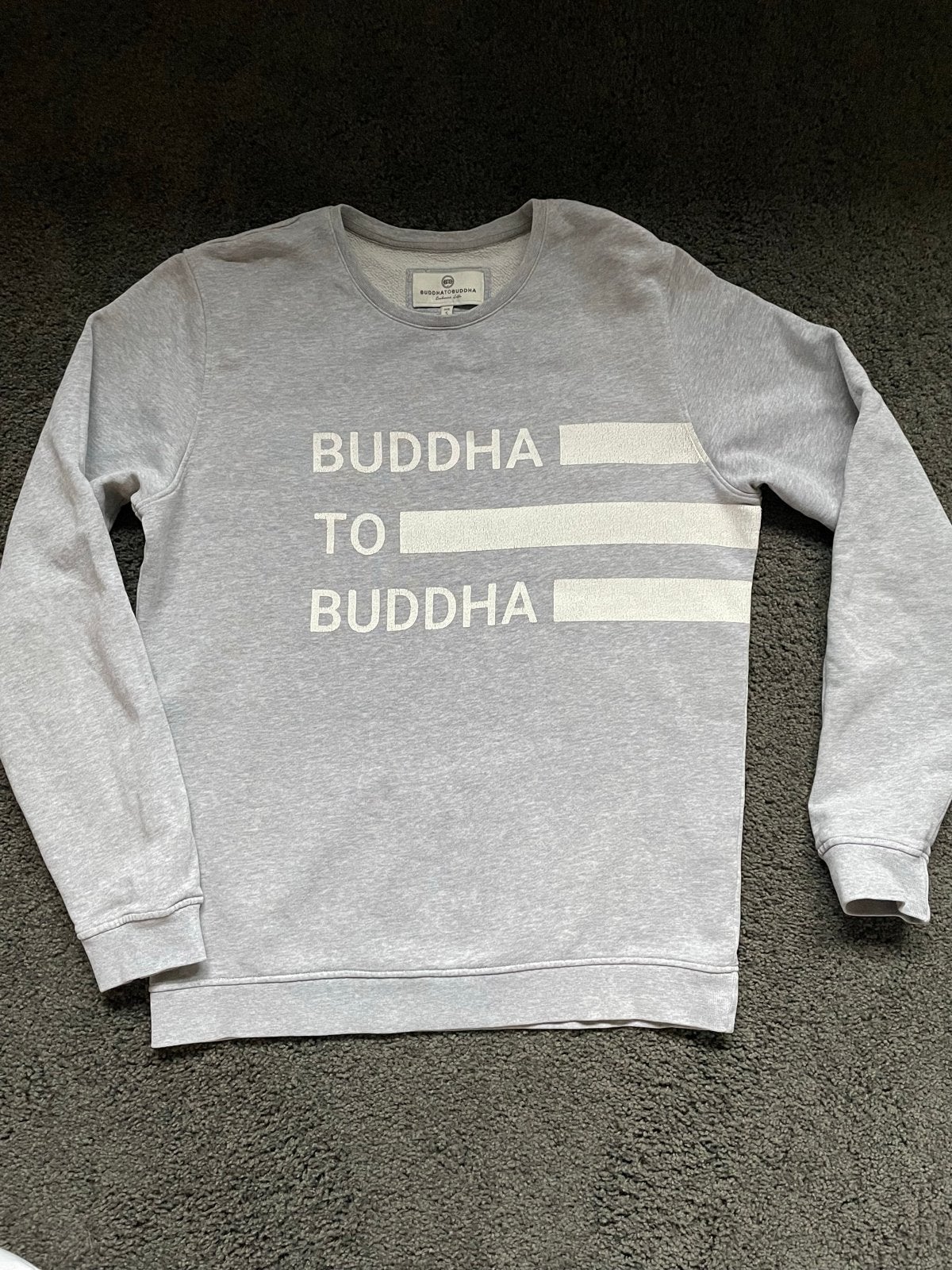 Buddha to Buddha lichtgrijze sweater maat S, Ophalen of Verzenden, Gedragen, Maat 46 (S) of kleiner, Grijs