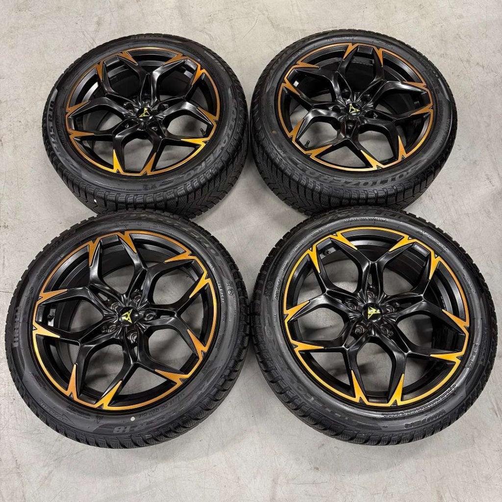 18" Winterset Cupra Formentor Winterbanden Pirelli, Niet ingevuld, 18 inch, Banden en Velgen, Niet ingevuld