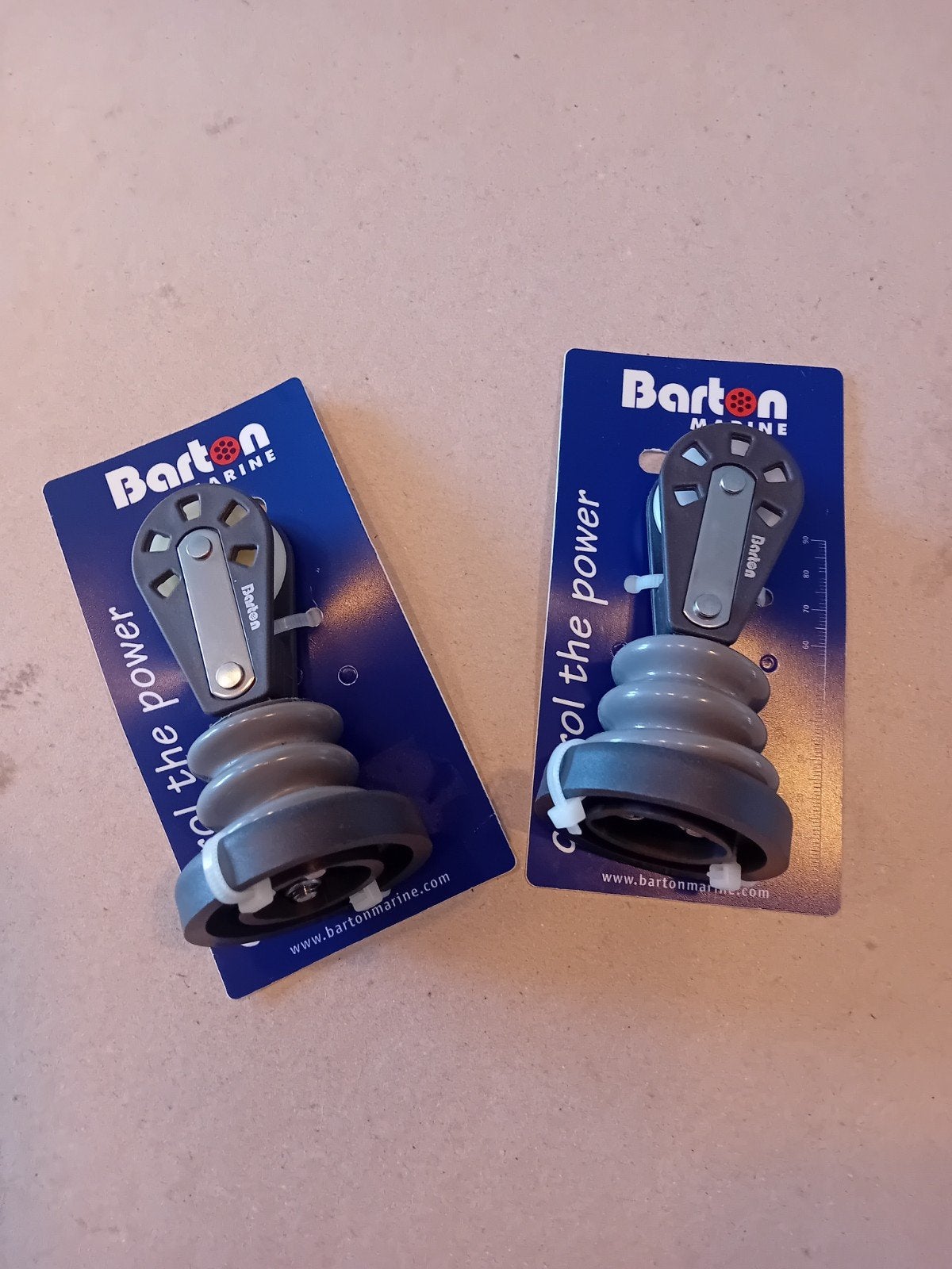 Barton staande blokken/katrollen, Ophalen of Verzenden, Lijn of Blok