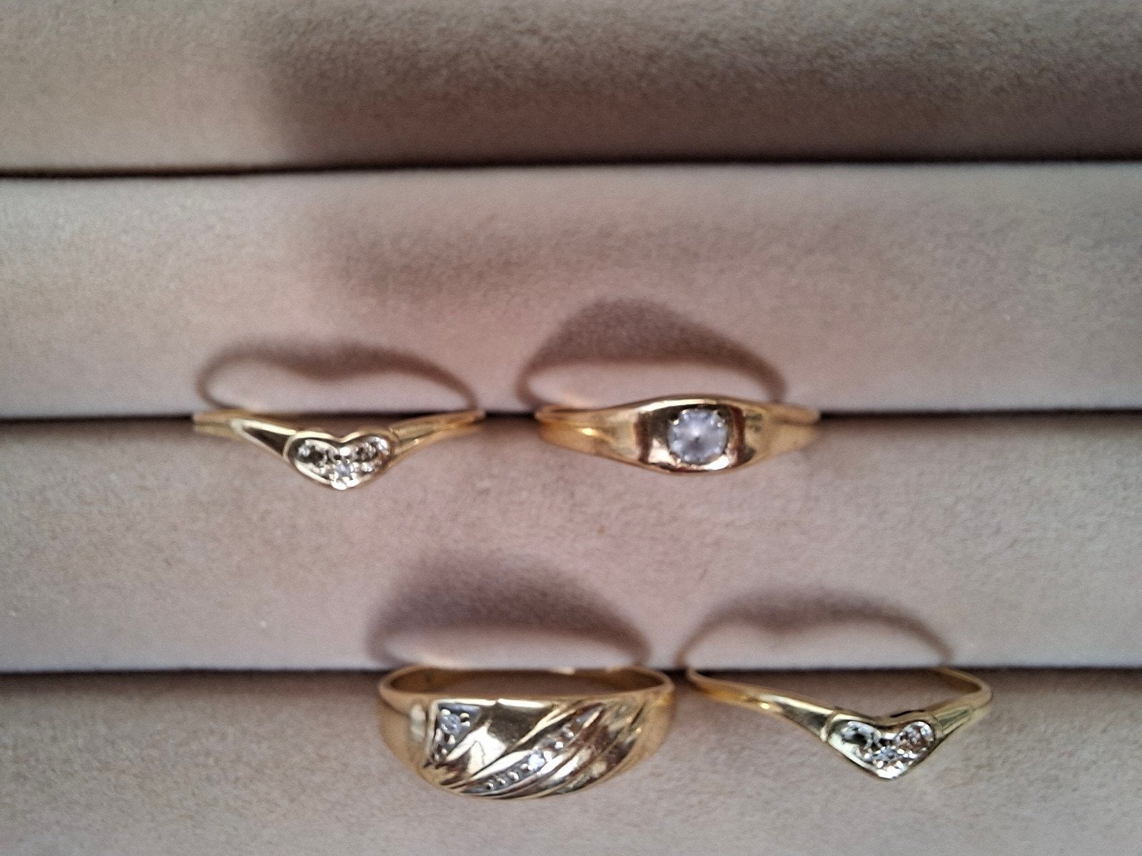 4 gouden ringen, Ophalen, Goud, Ring