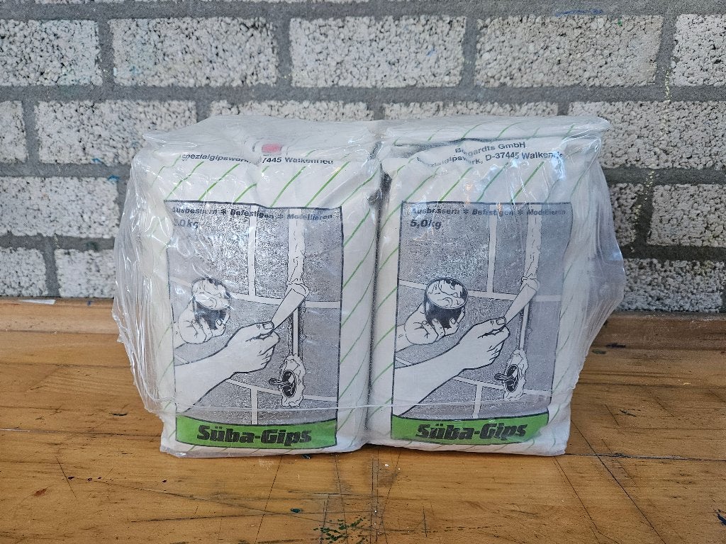 Süba-Gips modelgips - 20 kg (4 x 5 kg), Ophalen of Verzenden, Nieuw