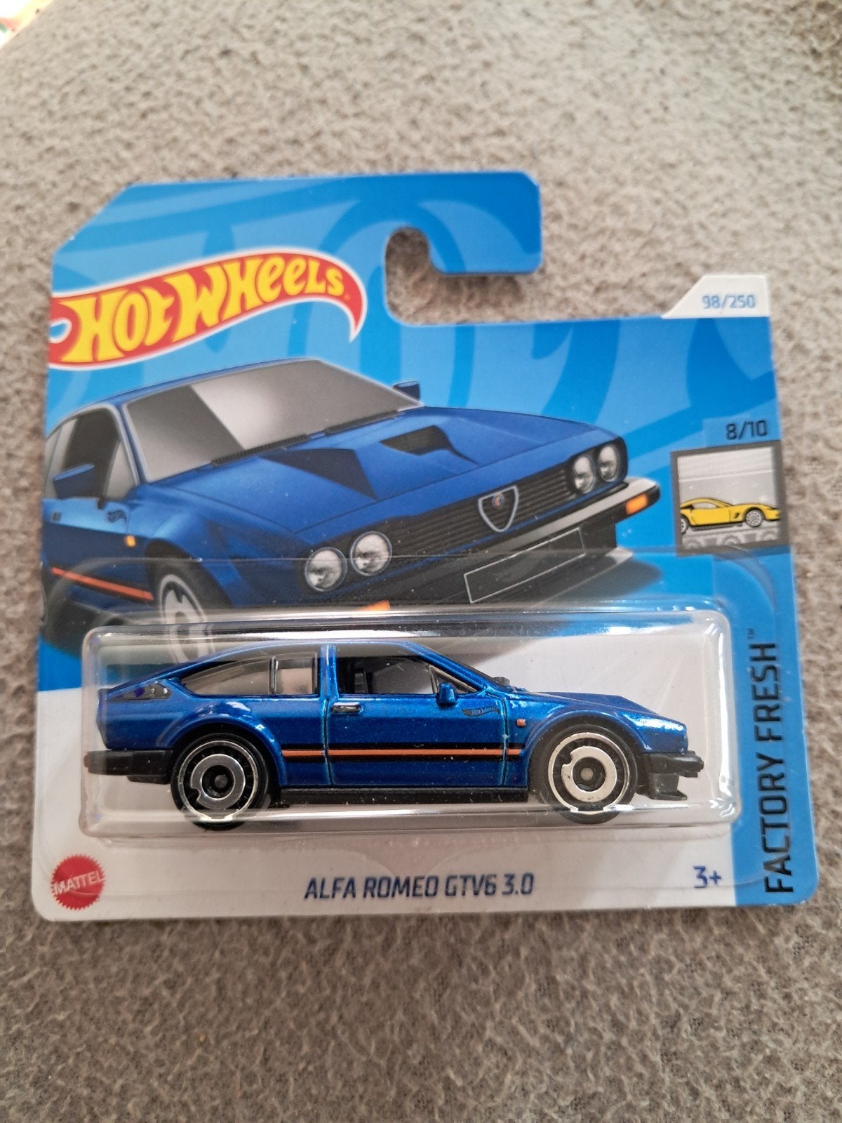 Hot Wheels Alfa Romeo GTV6 3.0 blauw nieuw in verpakking, Ophalen of Verzenden, Nieuw, Auto