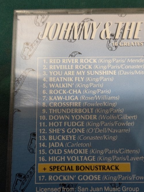 cd johnny en the hurricanes, Ophalen of Verzenden