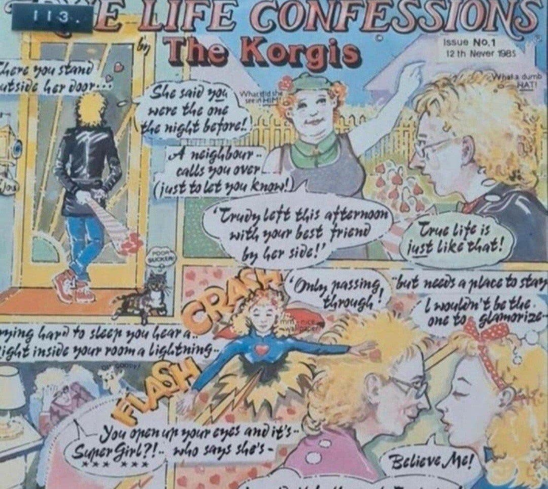 THE KORGIS  - TRUE LOVE CONFESSION, Cd's en Dvd's, Vinyl Singles, Ophalen of Verzenden, Gebruikt