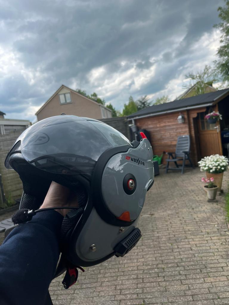 Boxxer 2 helm, Fietsen en Brommers, Brommerhelmen, Ophalen of Verzenden, Zo goed als nieuw