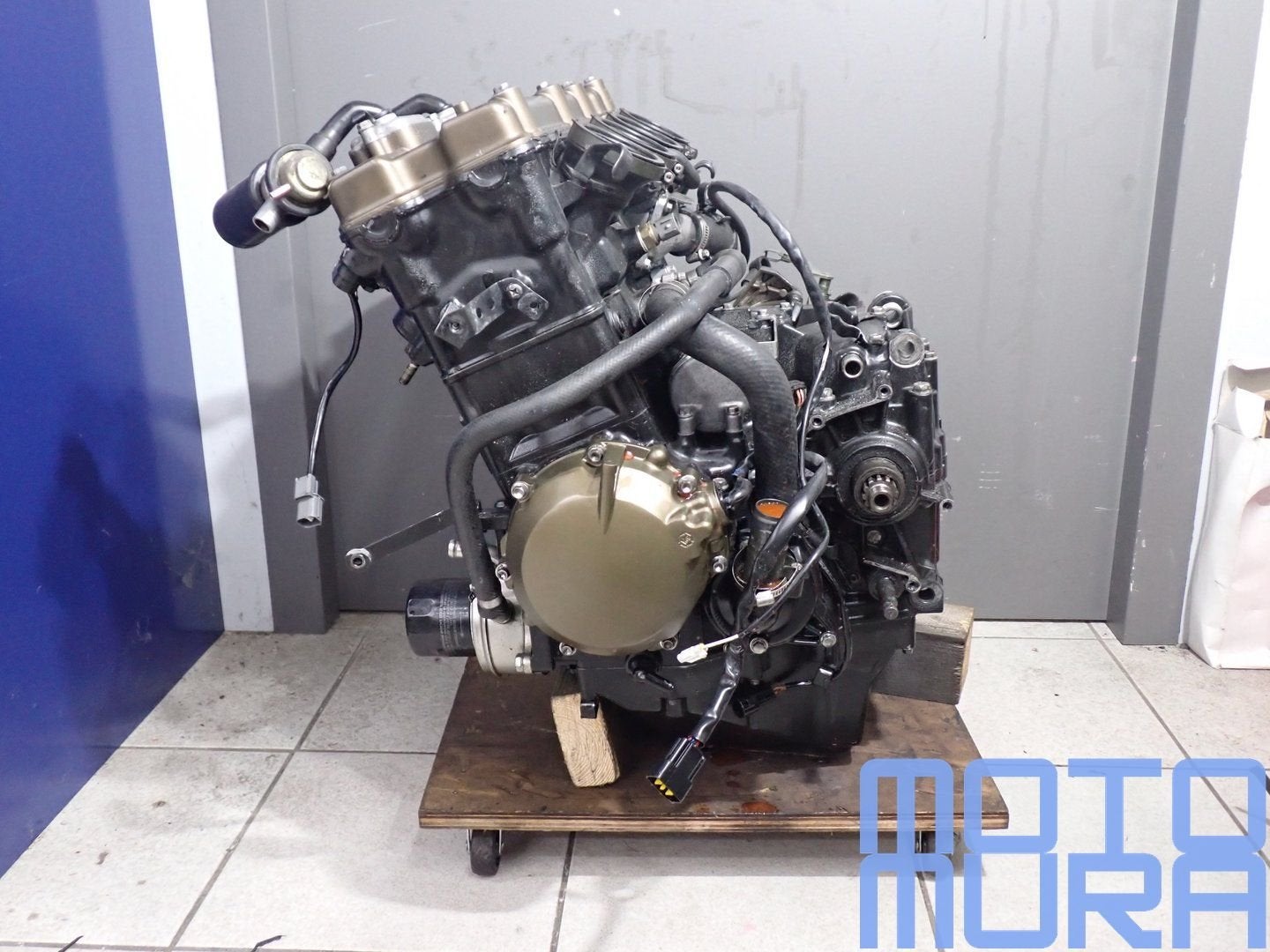 Kawasaki ZX12R 2002 - 2006 motorblok compleet engine motor m, Gebruikt, -, -, Ophalen of Verzenden