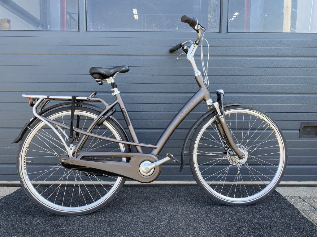 Batavus mambo D 53 cm bruin 8 vers, Fietsen en Brommers, Fietsen | Dames | Damesfietsen, Gebruikt, Cleanbikes, Batavus, Versnellingen