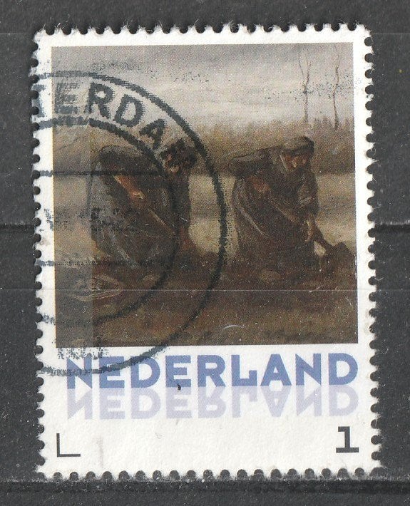 10 E -- Vincent van Gogh 2015, Verzenden, Na 1940, Gestempeld