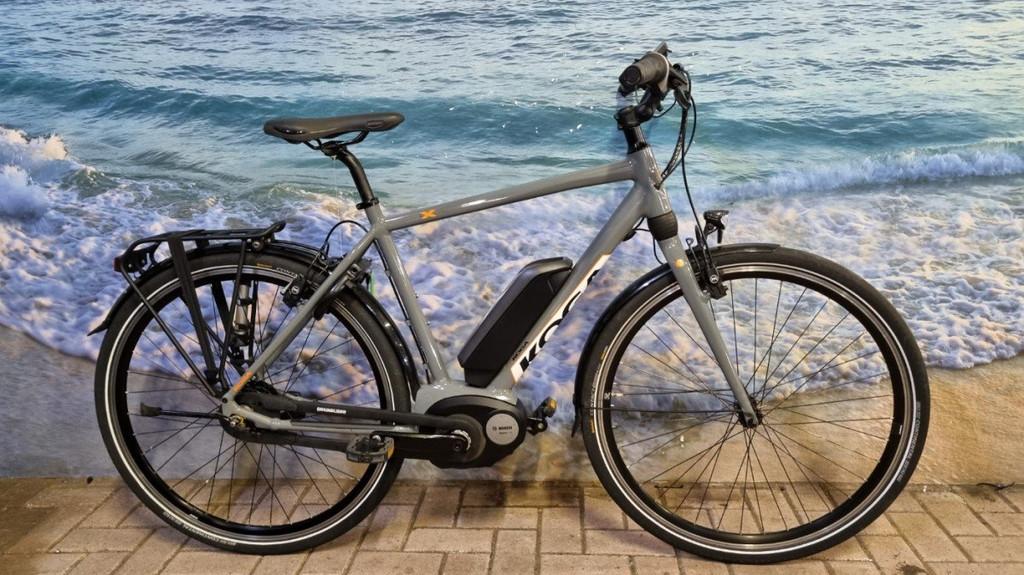 Koga Exite, 4400km Bosch middenmotor, herenfiets Grey and Or, Fietsen en Brommers, Elektrische fietsen, Overige merken, Gebruikt