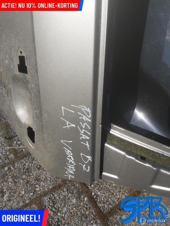 VW Passat B7 VARIANT LINKSACHTER DEUR LINKS ACHTER PORTIER, Auto-onderdelen, Gebruikt, Ophalen of Verzenden, Achter, Volkswagen