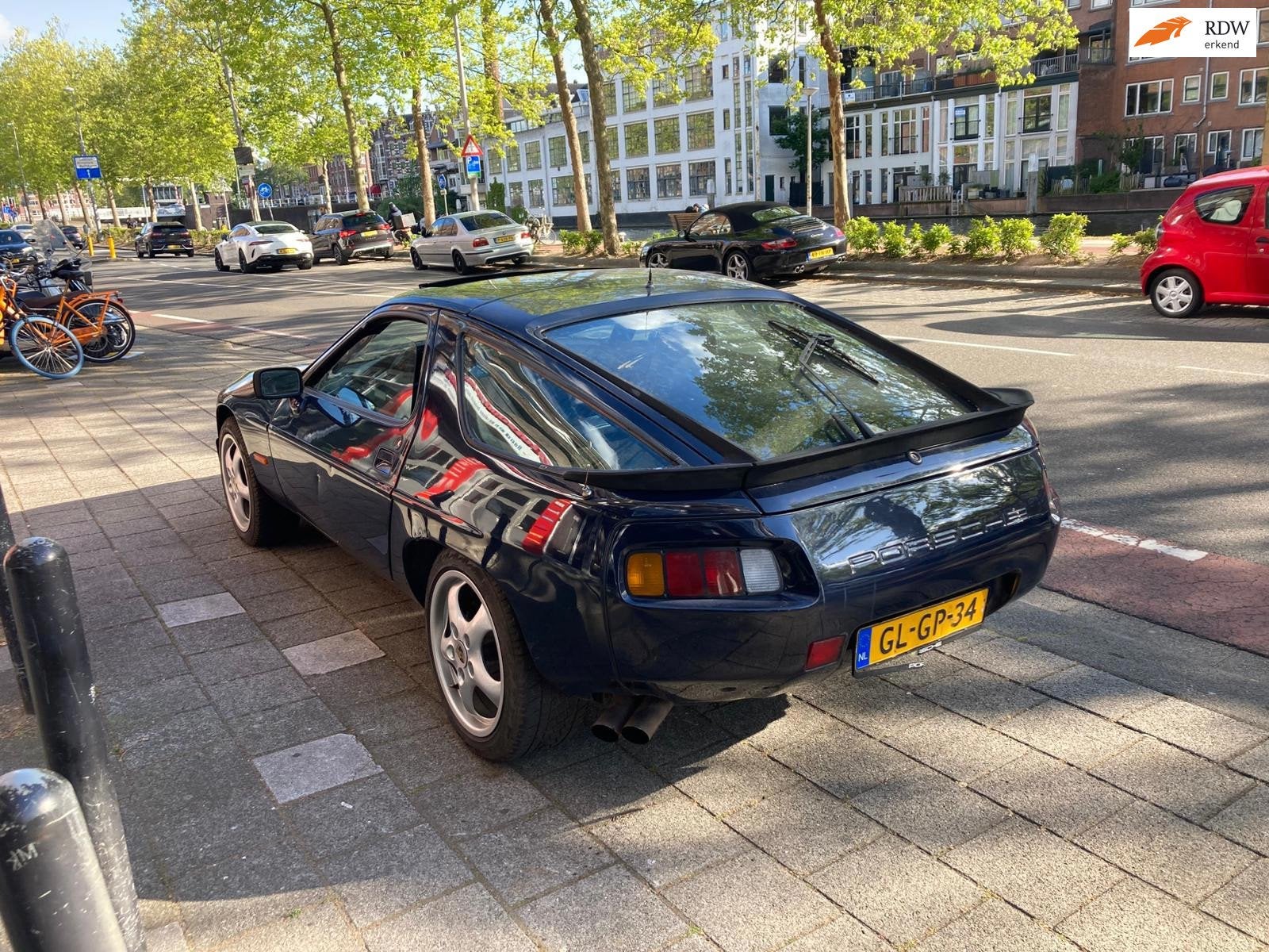Porsche 928 5.0 S4 Coupé 320pk, Auto's, Automaat, Achterwielaandrijving, Gebruikt, Leder