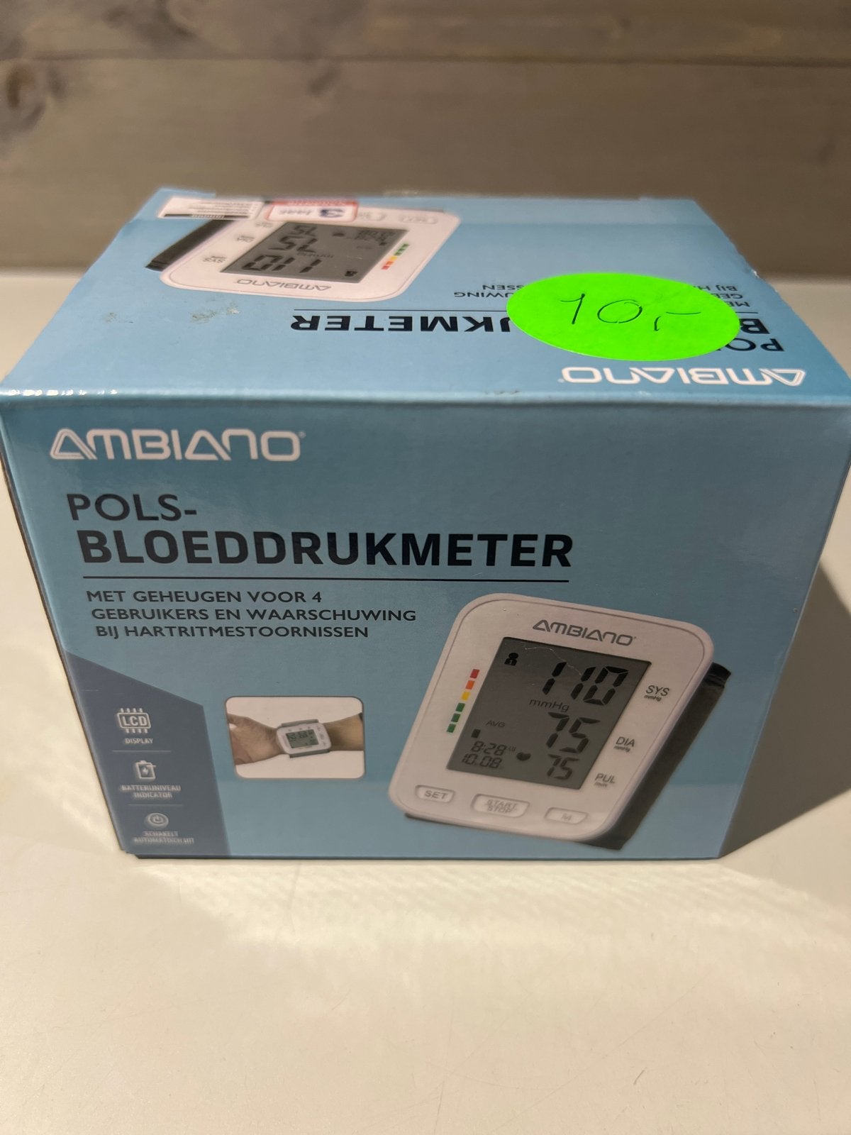 Ambiano Polsbloeddrukmeter - Nieuw in doos, N, N, Overige typen, Nieuw