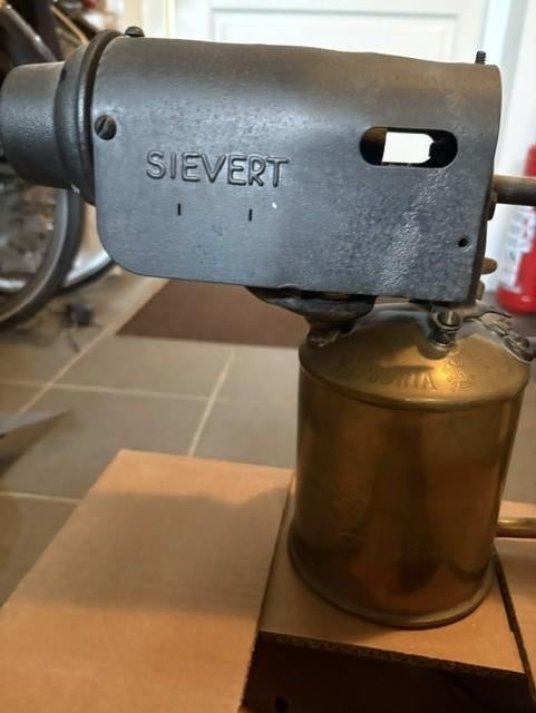 Te koop een antieke Max Sievert Vapouria Type n° 4 Brander., Ophalen