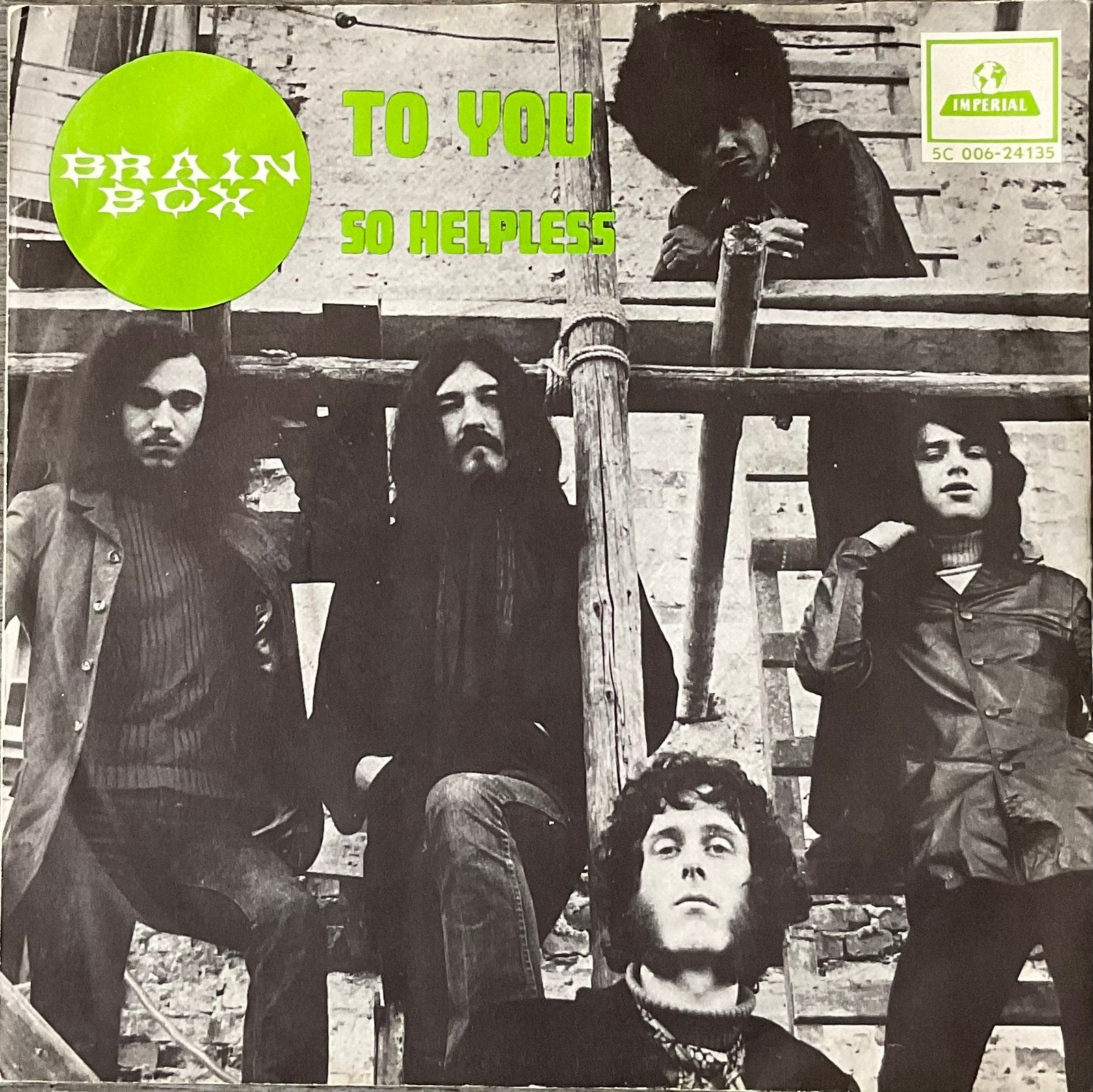 BRAINBOX - To you (NL’70) plaat ALS NIEUW (NLop19), Cd's en Dvd's, Vinyl Singles, Verzenden, 7 inch