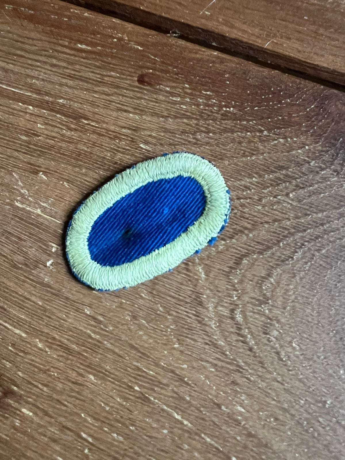Ww2 us airborne paratrooper oval 504th pir, Verzamelen, Ophalen of Verzenden, Amerika, Embleem of Badge