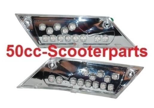 knipperlichten + led lamp zip2000 transparant achter DMP 414, Ophalen of Verzenden