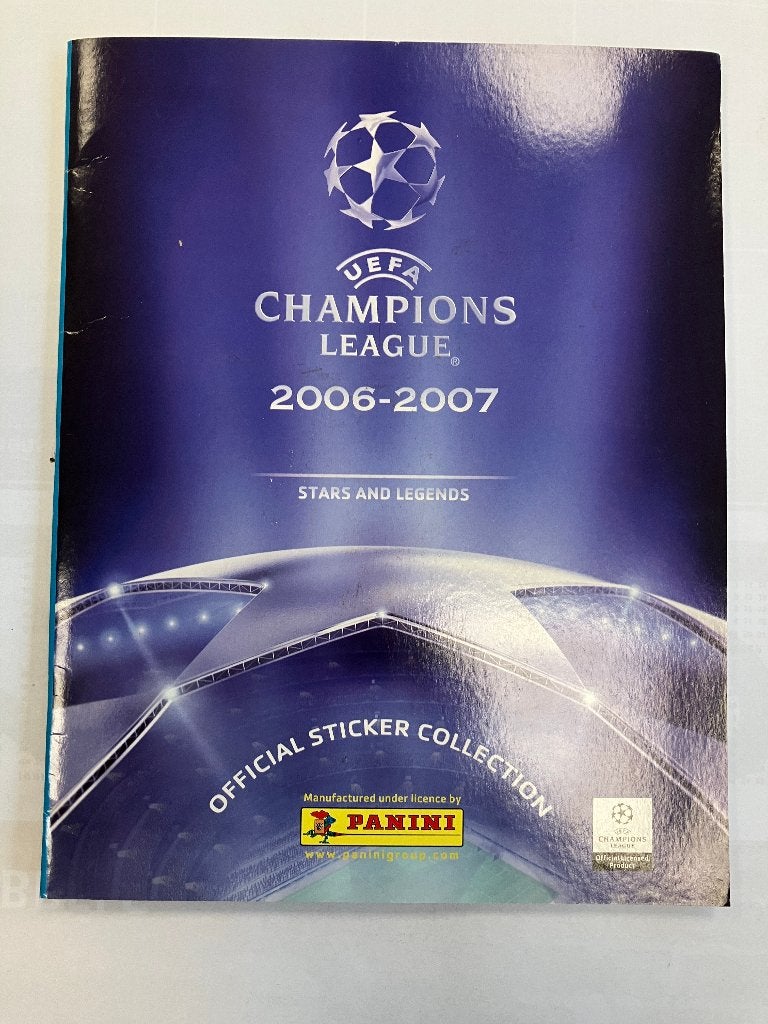 Panini Champions League 2006-2007, Ophalen of Verzenden, Zo goed als nieuw, Buitenlandse clubs, Poster, Plaatje of Sticker
