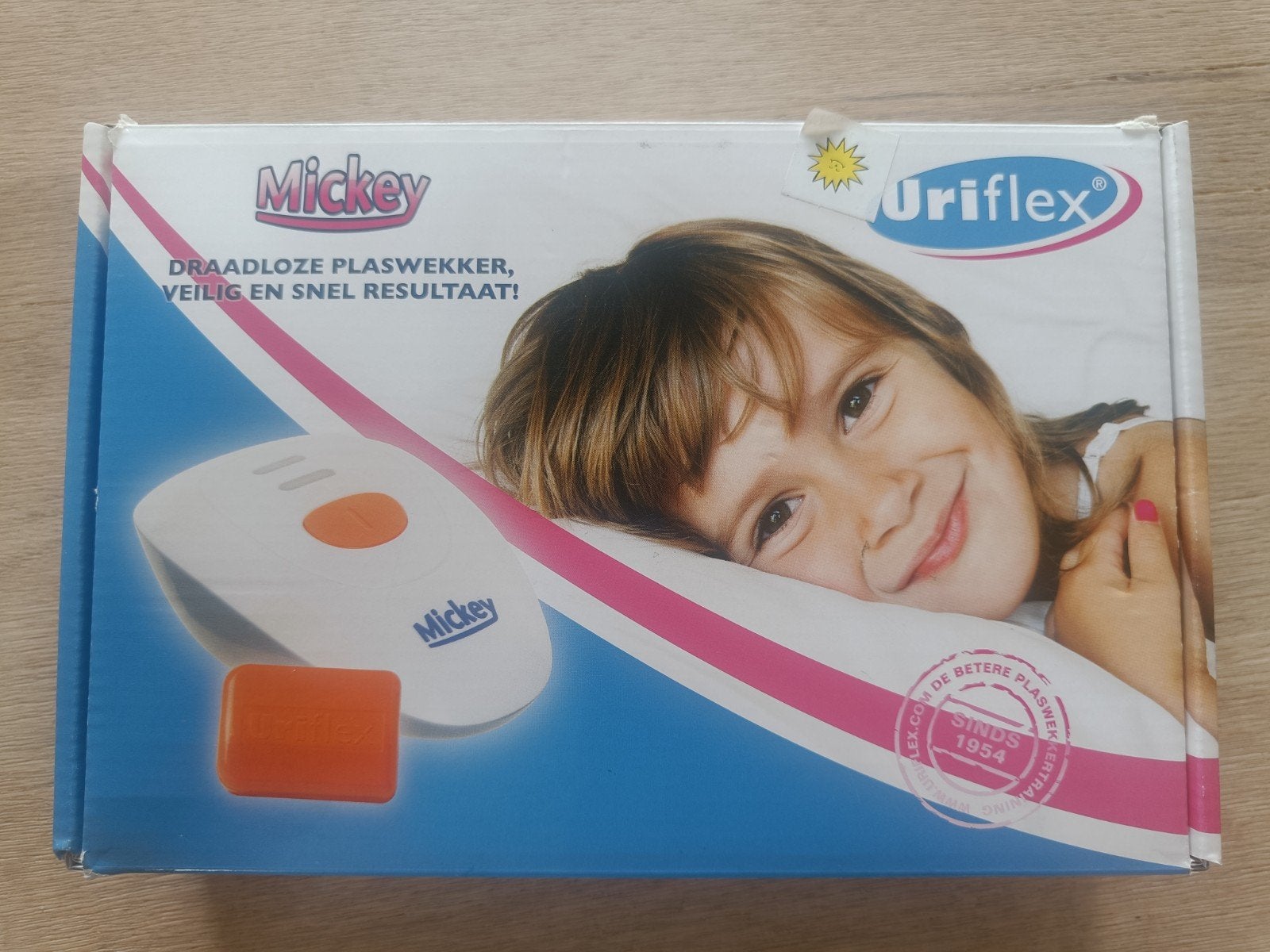 Mickey plaswekker met twee broekjes maat 128, Ophalen of Verzenden, Gebruikt