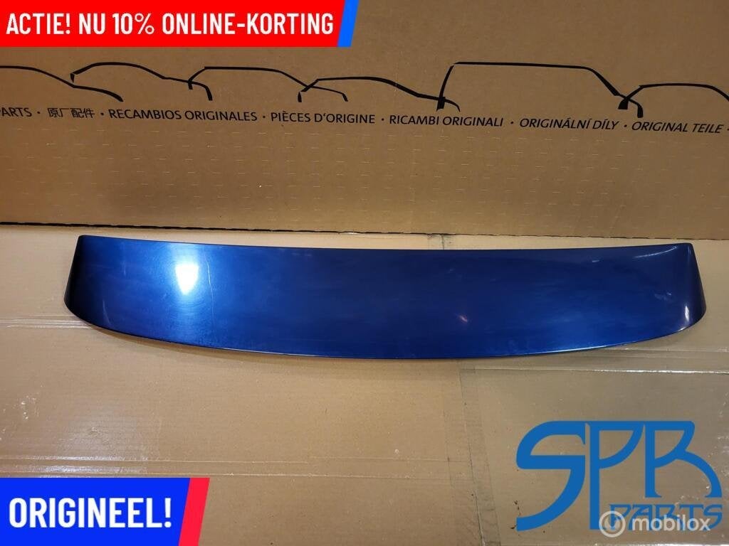 DAKSPOILER SEAT IBIZA 6L ACHTERKLEP BLAUW KLEPSPOILER 02-09
