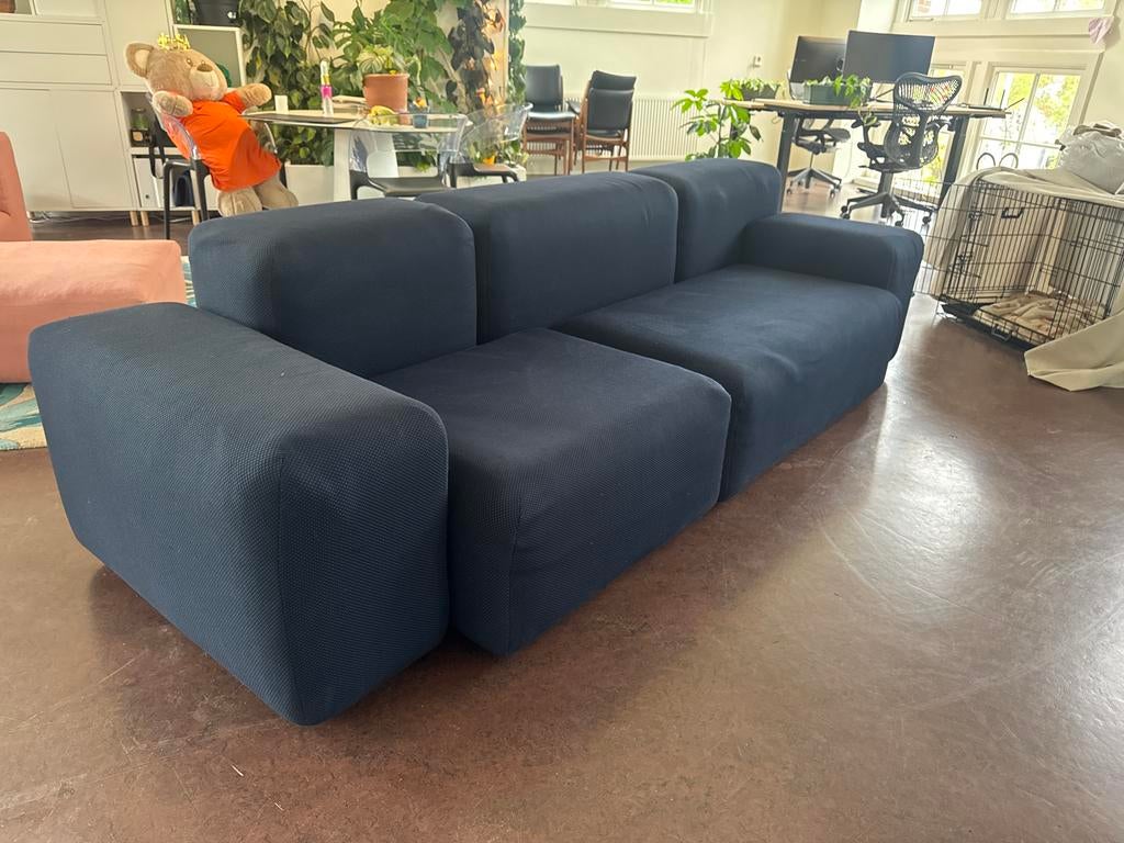 Muuto Soft Blocks Driezitsbank - Petter Skogstad Design, Huis en Inrichting, Ophalen, 250 tot 300 cm, Gebruikt, 100 tot 125 cm
