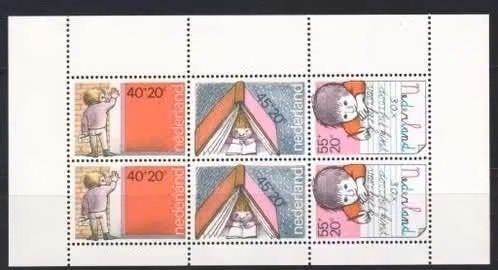 Nederland 1978  - nvph 1171 - Blok Kinderpostzegels  abw, Ophalen of Verzenden, Na 1940, Postfris
