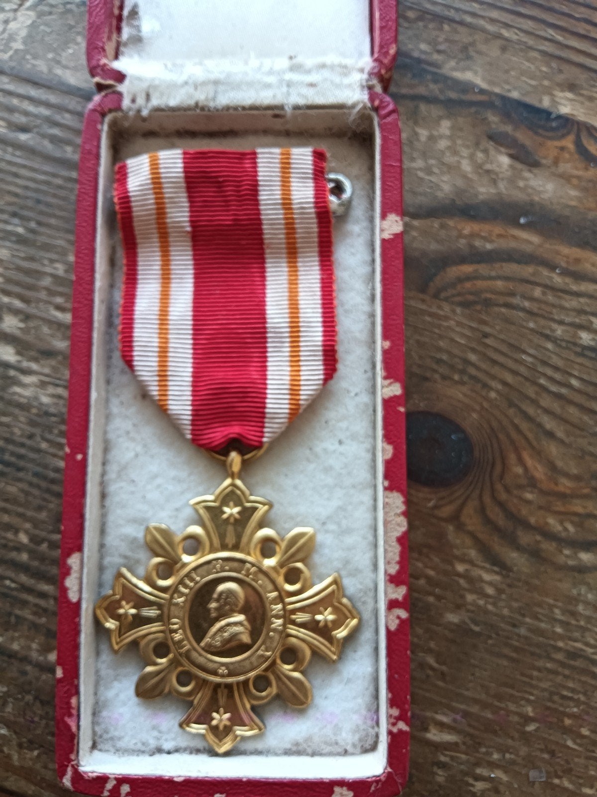 Pauselijke onderscheiding Pro Ecclesia et Pontifice  in box, Ophalen of Verzenden