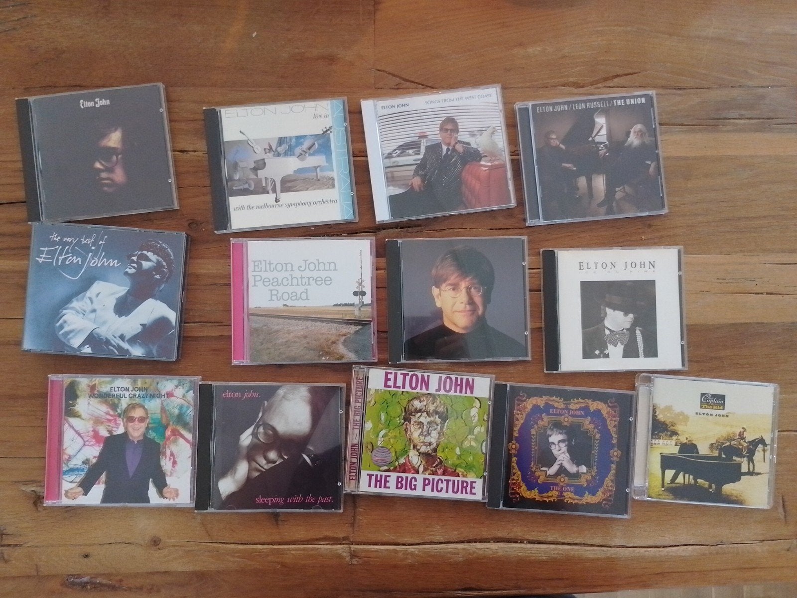 Collectie 13 cd's van Elton John te koop, Cd's en Dvd's, Ophalen of Verzenden, Zo goed als nieuw