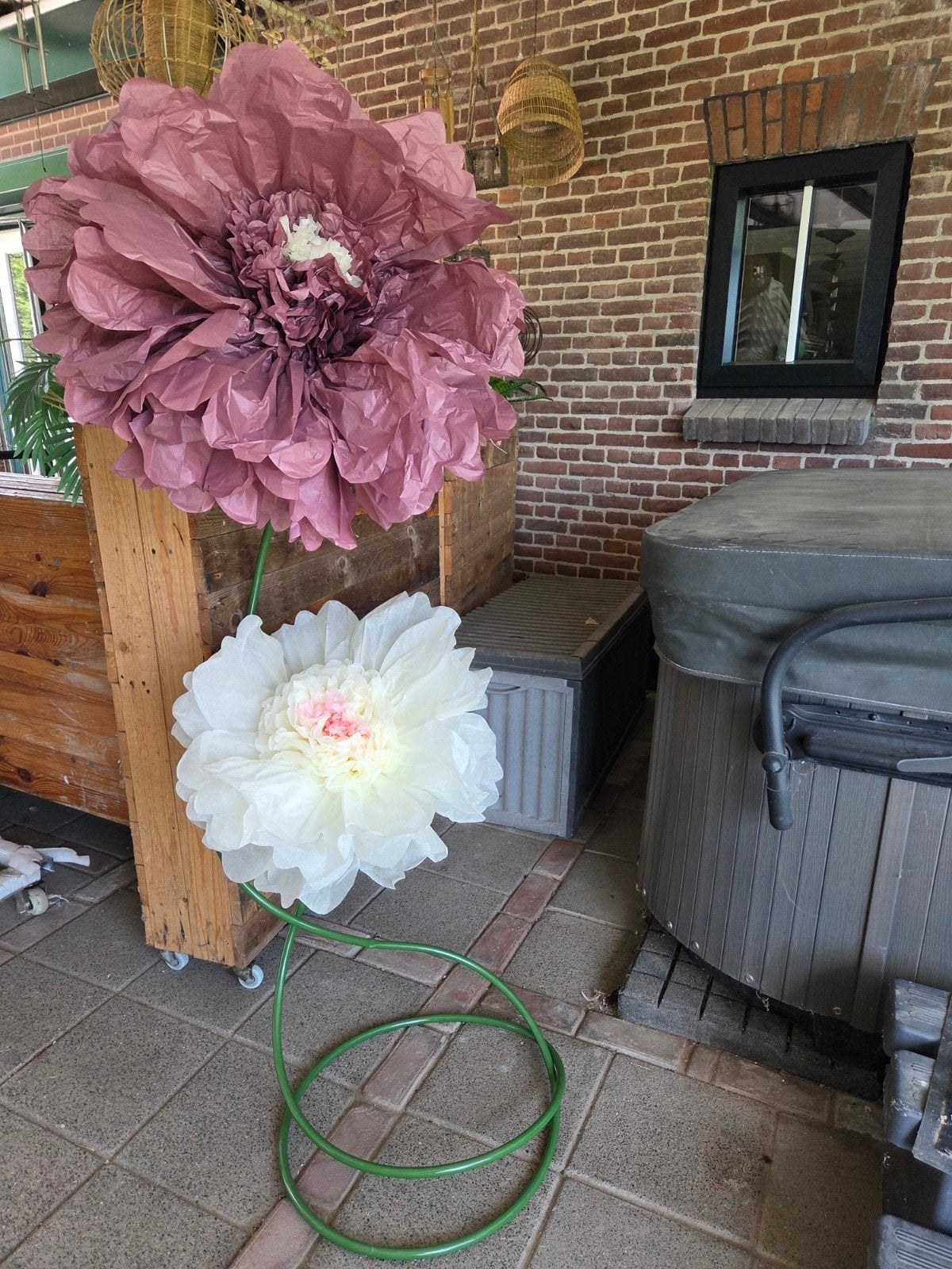 Bloemen standaard - Zonder bloemen, Ophalen, Gebruikt, Minder dan 60 cm, Binnen