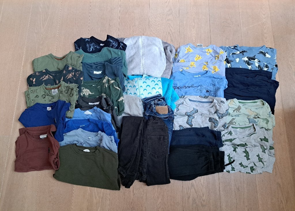 Kledingpakket Jongens - mt 110/116, Ophalen of Verzenden, Gebruikt, Maat 110