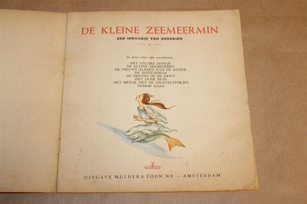 De Kleine Zeemeermin — Sprookje van Andersen [1959], Ophalen of Verzenden, Gelezen