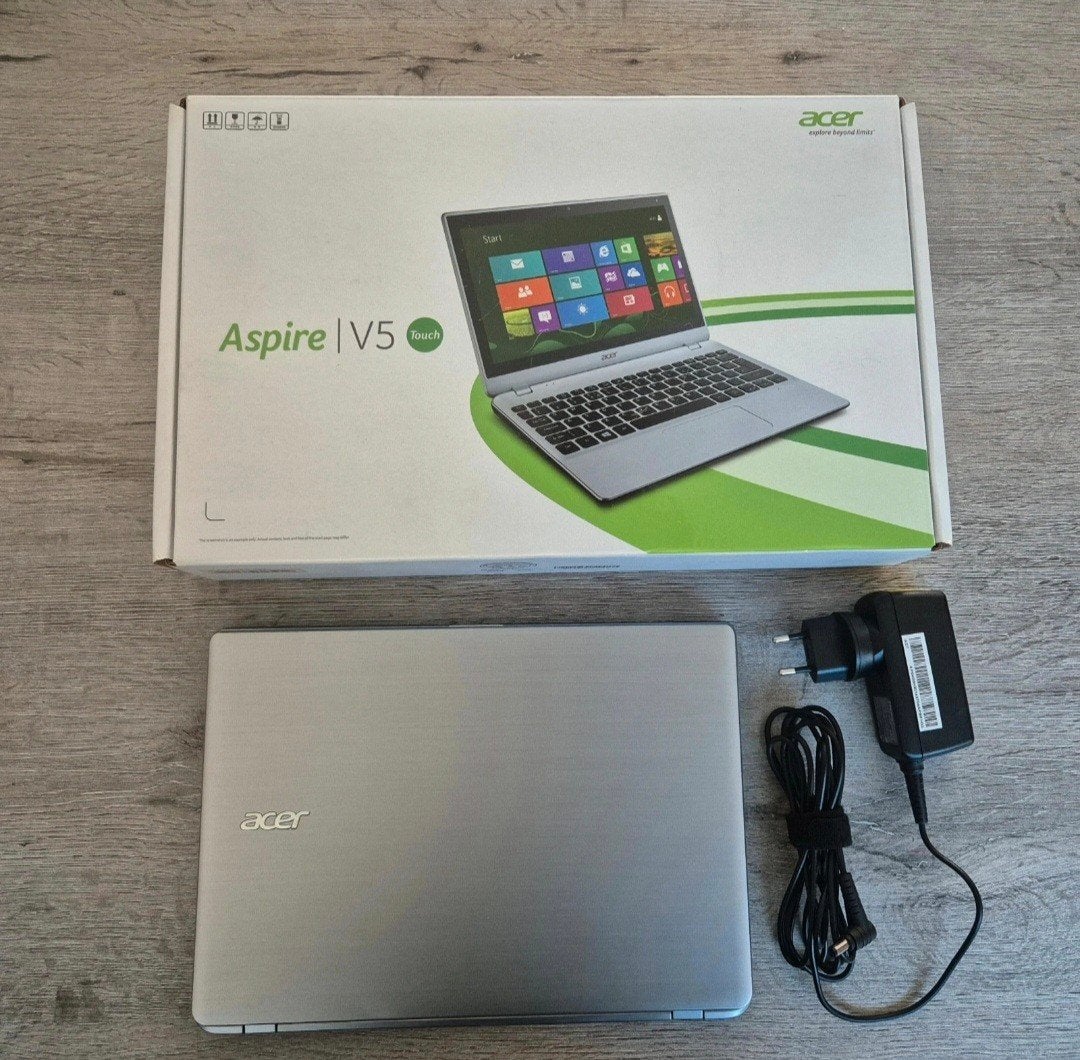 Acer Aspire V5-122P Touchscreen Laptop - AMD A6, 6GB RAM, Gebruikt, HDD, Qwerty, Met touchscreen