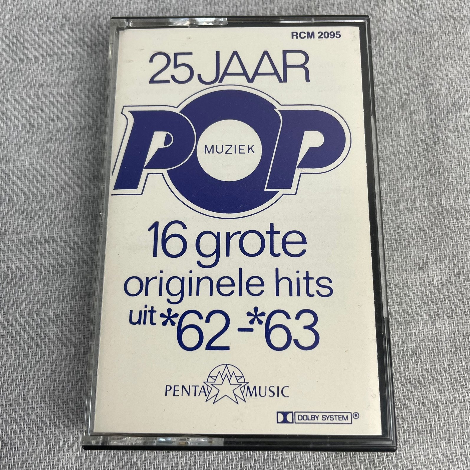 25 jaar popmuziek hits uit ‘62-‘63, Gebruikt, 2 t/m 25 bandjes, Ophalen of Verzenden, Origineel
