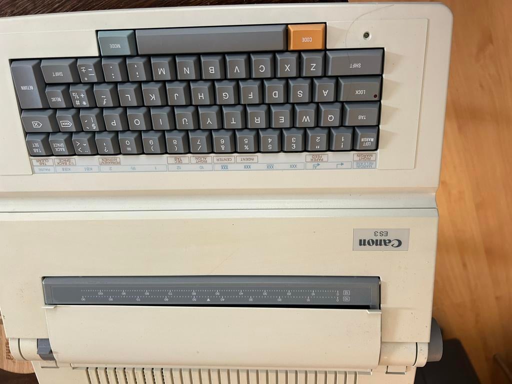 Canon Typewriter ES3, Diversen, Typemachines, Ophalen, Gebruikt