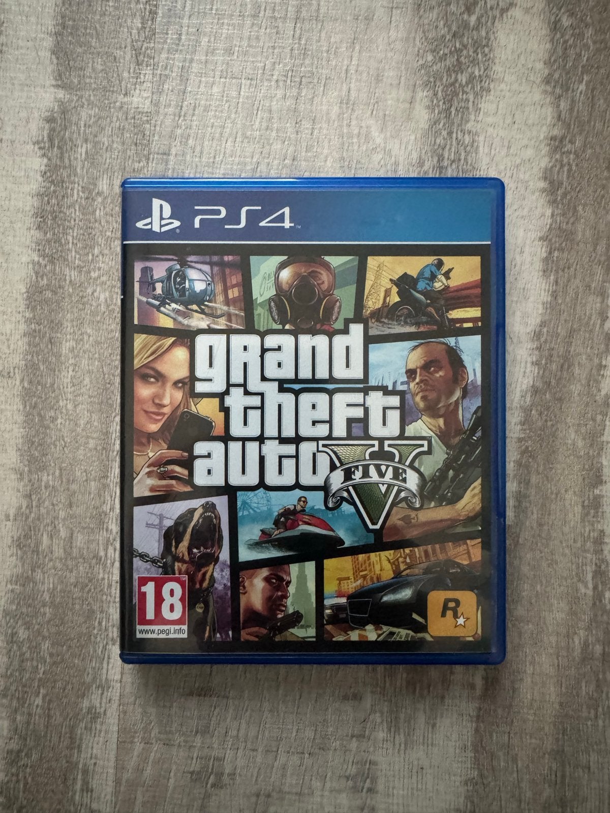 Grand Theft Auto V (GTA 5) PS4 - Zo goed als nieuw, Spelcomputers en Games, Games | Sony PlayStation 4, Online, Vanaf 18 jaar
