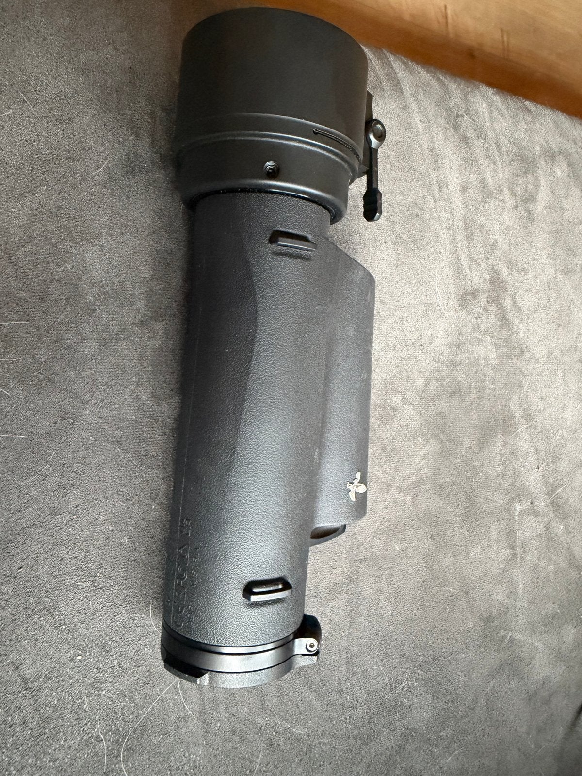 Swarovski TM35 warmbtebeeld met Rusan adapter en tas, Dakkant (recht), Ophalen of Verzenden, Zo goed als nieuw, 20x of meer